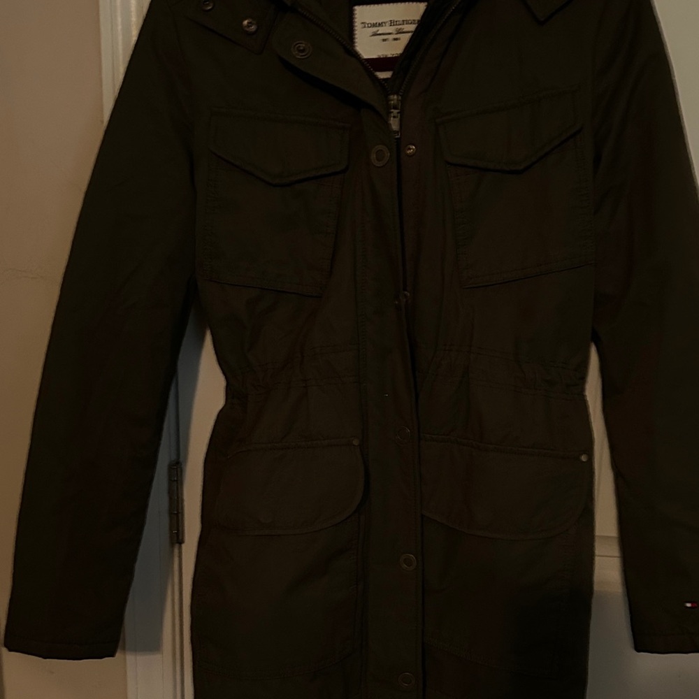 Tommy Hilfiger Dark Green Utility Jacket
